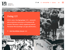 Tablet Screenshot of dulag121.pl